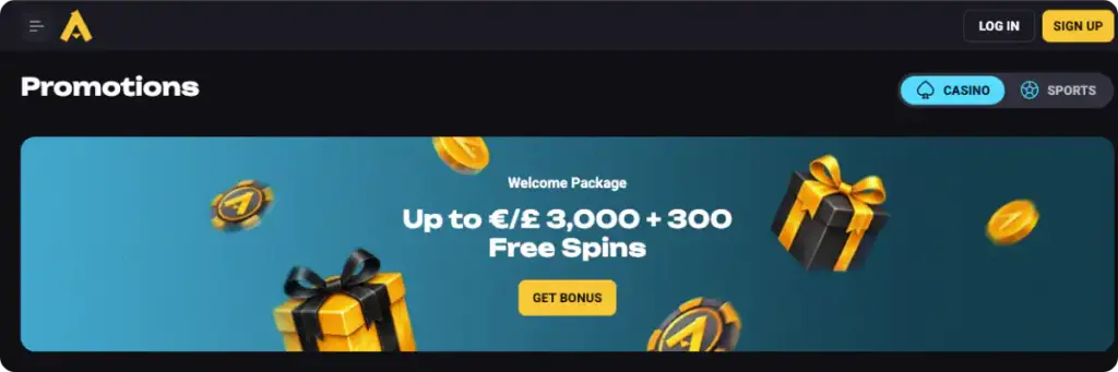 Amonbet Casino bonus