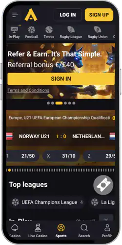 Amonbet Casino sport