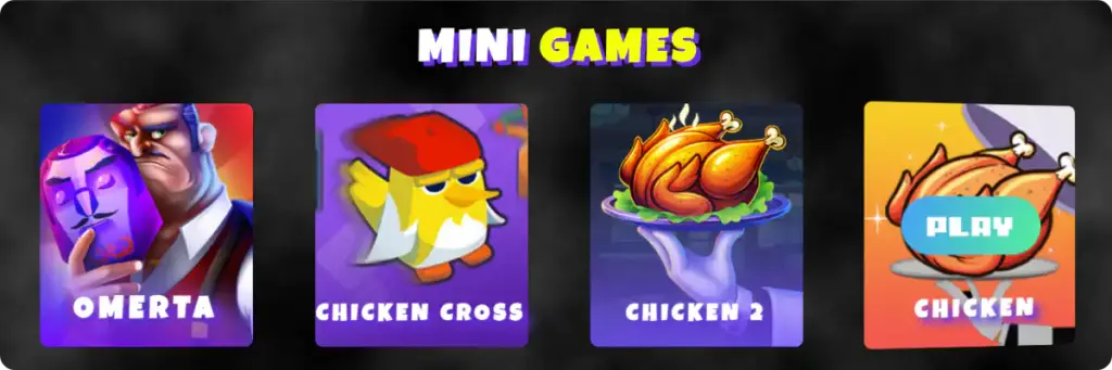 Donbet Casino mini games