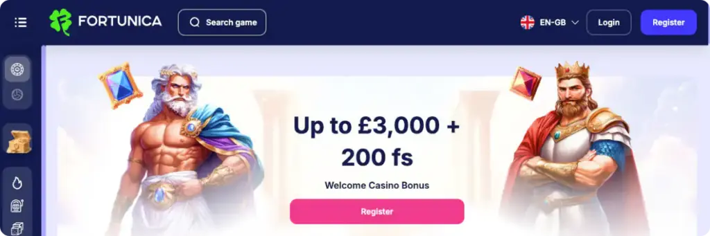 Fortunica Visa Casino